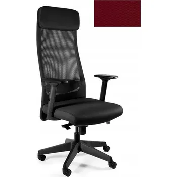 Otočná kancelářská židle Unique červená