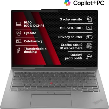 Notebook LENOVO NTB Thinkpad X1 2-in-1 G10 - Ultra7 258V,14" 2.8k OLED Touch,32GB,2TBSSD,5G,IRcam,W11P 21NU0028CK