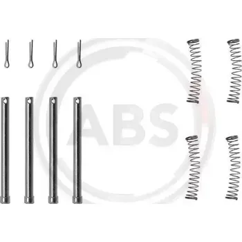 Přislušenství brzdového systému A.B.S. Sada příslušenství obložení kotoučové brzdy ABS 1177Q
