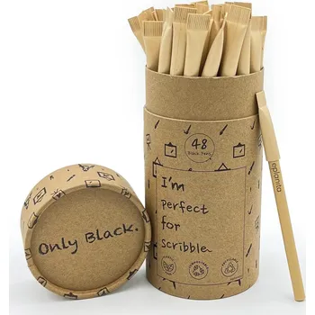 Eplanita pera ekologická 48ks černá kraftový papír recyklovaná