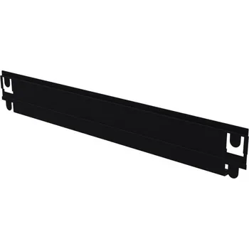 Dětská zábrana Biedrax zábrana proti vypadnutí věcí z regálu 40 cm černá