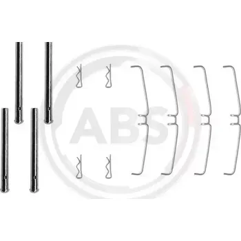 Přislušenství brzdového systému A.B.S. Sada příslušenství obložení kotoučové brzdy ABS 0907Q