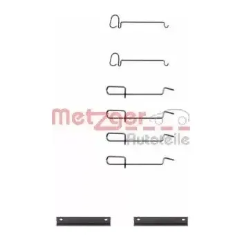Přislušenství brzdového systému METZGER Sada příslušenství obložení kotoučové brzdy MTG 109-1070