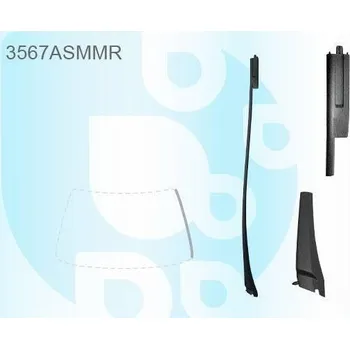 Autosklo PILKINGTON P bauset (lišta) čelního okna AS 3567ASMMR