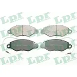 LPR Sada brzdových destiček LP 05P1663