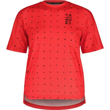 cyklistický dres Dámský cyklistický dres Maloja GrandvaliraM. Multi - bright rose bubbledots