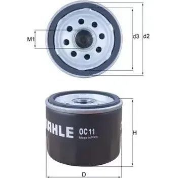 Olejový filtr MAHLE Olejový filtr MAO OC 11
