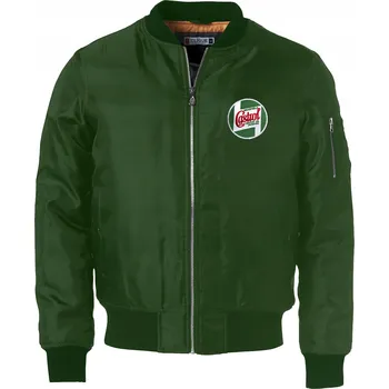 Moto bunda Bunda Flek Flyers Castrol 125. výročí Jubilejní Parka Verde Zelená vel. XL