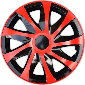 Poklice na kolo Poklice 16" DRACO CS BLACK-RED