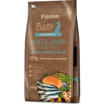 Krmivo pro psa Fitmin dog Purity GF Adult & Junior Fish Menu 2 x 12 kg+ DOPRAVA ZDARMA+1x masíčka Perrito! (+ SLEVA PO REGISTRACI / PŘIHLÁŠENÍ ;))