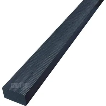 Příslušenství pro plot KVH hranoly, smrk, barvené - odstín antracit 40x60x4000, kvali