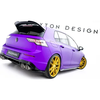 Tuning Zadní boční splittre V.8 Volkswagen Golf R Mk8 / Mk8 Facelift