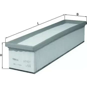 Vzduchový filtr MAHLE Vzduchový filtr MAO LX 3105/1