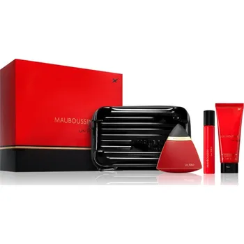 Dámský parfém Mauboussin In Red Mauboussin In Red parfémovaná voda 100 ml + Mauboussin In Red parfémovaná voda 20 ml + Mauboussin In Red tělové mléko 75 ml