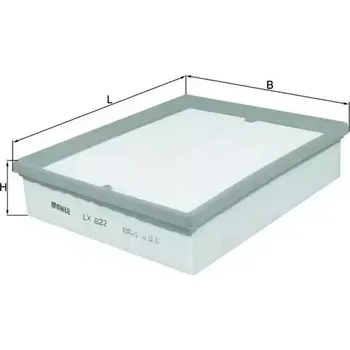 Vzduchový filtr MAHLE Vzduchový filtr MAO LX 622
