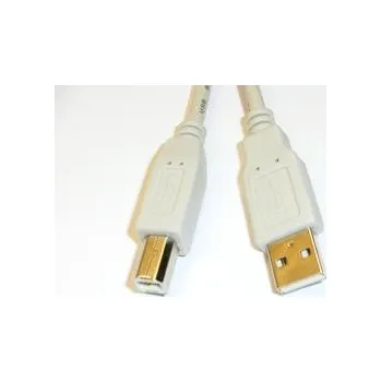 Datový kabel USB A-B kabel 2.0 Deluxe 2 m propojovací, tiskárny, usb huby, čip resetery (USB A / USB B konektor 2,0 Deluxe 2m k propojení PC, USB hubů, tiskáren)