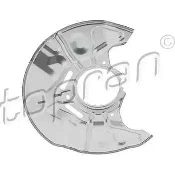 Brzdový kotouč TOPRAN Ochranný plech proti nečistotám brzdového kotouče TPR 600 851