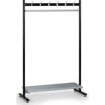 Věšák Biedrax Řadový věšák jednostranný V4307 s policí