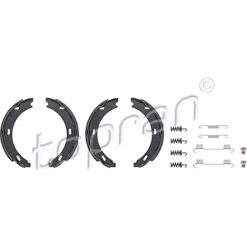 Brzdová čelist TOPRAN Sada brzdových čelistí parkovací brzdy TPR 401 025