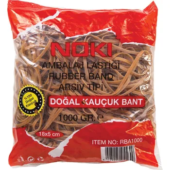 Gumičky sáček, 18x5 cm, 1000g, natural