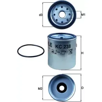 Palivový filtr MAHLE Palivový filtr MAO KC 238D