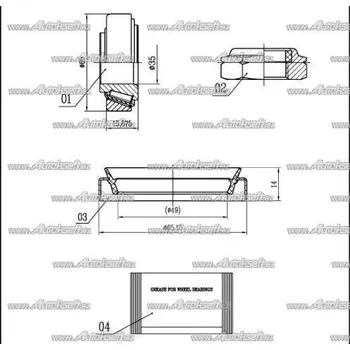 Starline Sada ložiska kola LO 00740
