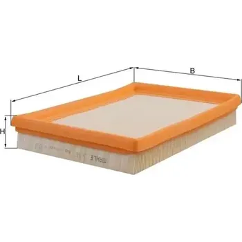 Vzduchový filtr MAHLE Vzduchový filtr MAO LX 687