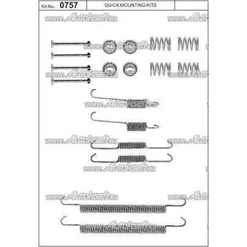 Auto-moto Starline Příslušenství brzdových čelistí BC PR36