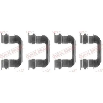 Brzdový systém Quick Brake Sada příslušenství obložení kotoučové brzdy QB 109-1287