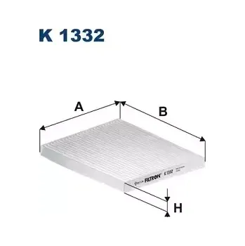 Kabinový filtr FILTRON Filtr - vzduch v interiéru FI K1332