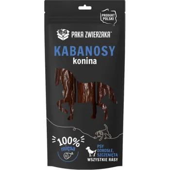 Pamlsek pro psa PAKA ZWIERZAKA Sausages Horse - pamlsek pro psa - 80g