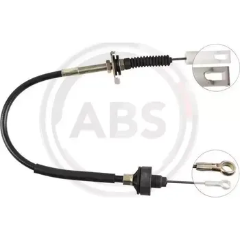 Spojkové lanko A.B.S. Tažné lanko - ovládání spojky ABS K22120