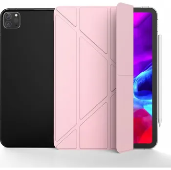 Příslušenství pro tablet Origami chytré polohovací pouzdro na tablet iPad Air 13 (2024)/(2025) - růžovozlaté