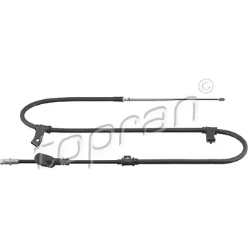 Lanko parkovací brzdy Tazne lanko, parkovaci brzda, 821 037