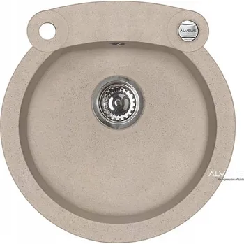 Granitový dřez Jednokomorový dřez Alveus ROLL granit béžový