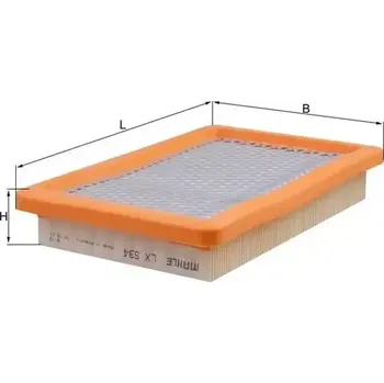 Vzduchový filtr MAHLE Vzduchový filtr MAO LX 534
