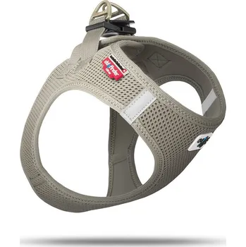 Postroj pro psa Curli Vest Clasp Air-Mesh postroj šedá S