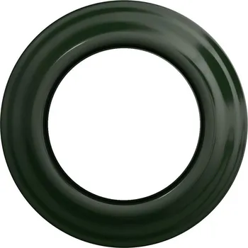 vypínač Kliklap - Retro rámeček jednoduchý zelená