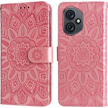 Pouzdro na mobilní telefon Sunflower knížkové pouzdro na Honor 400 - růžové