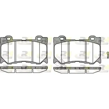 Brzdová destička ROADHOUSE Sada brzdových destiček RDH 21372.01