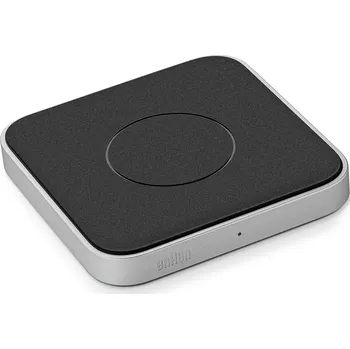 Braun bezdrátová nabíjecí podložka Qi 15W stříbrná