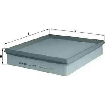 Vzduchový filtr MAHLE Vzduchový filtr MAO LX 889