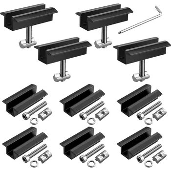 držák na solární panel GETLITOOL středové svorky solární panely 30-42mm 10ks hliníkové