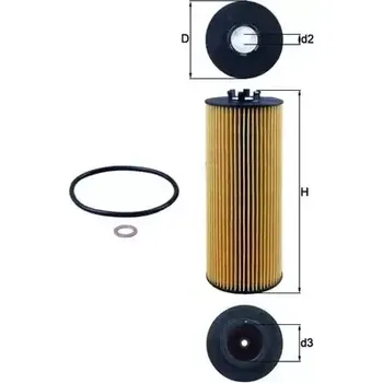 Olejový filtr MAHLE Olejový filtr MAO OX 164D