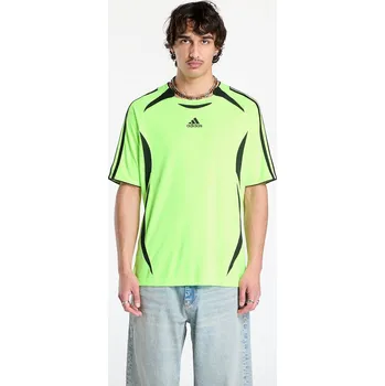 Pánské tričko Tričko adidas Teamgeist Adicolor T-Shirt Signal Green/ Black XL