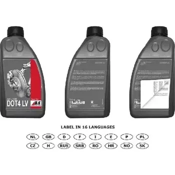 Brzdová kapalina A.B.S. Brzdová kapalina DOT 4 LV, ABS - 1 l ABS 7516