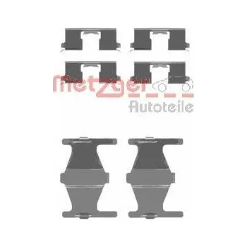 Přislušenství brzdového systému METZGER Sada příslušenství obložení kotoučové brzdy MTG 109-1204