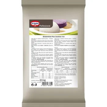 Bindemittel Plus Swallow rice - rýžová kaše 0,5 l Dr. Oetker