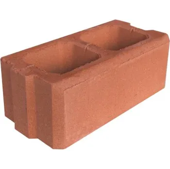 plotová tvarovka Presbeton Tvarovka plotová Simple Block HX 1/20/AF 400×200×150 mm hladká cihlová (84)