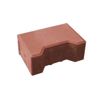 Dlažba Diton Dlažba betonová Íčko 60 mm krajovka červená (420)